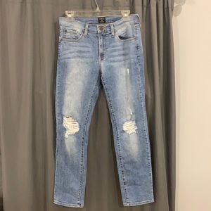 Just Black Denim Ripped Jeans